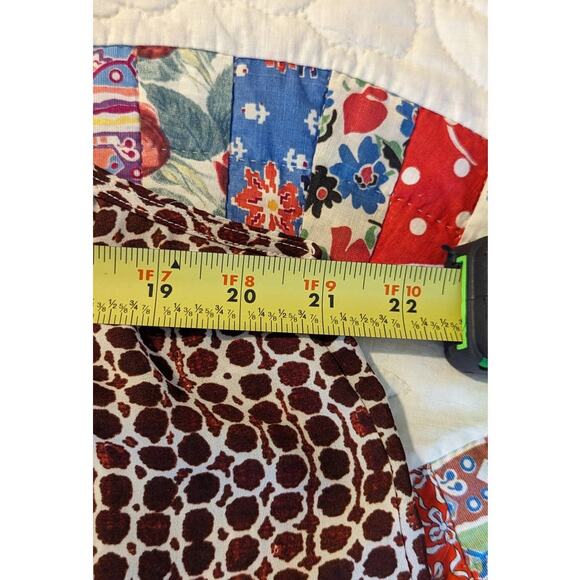 NWT Evereve Drew Smocked Tank Brown White Check Womens Sz XL - Picture 5 of 11